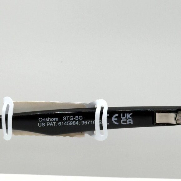 Maui Jim Onshore MJ 798 02 Gloss Black Frame Gray Polarized Sunglasses - Picture 6 of 8